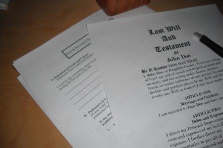 How To Make A Will